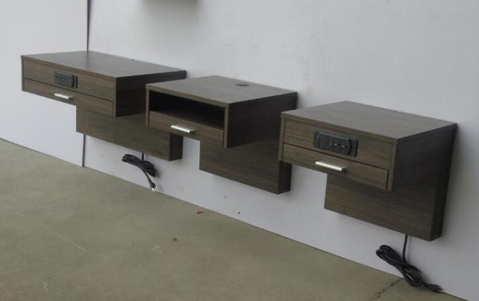 I racconti di legno del lato del letto del hotel galleggiante, notte della camera da letto sta 30% Sheen 0