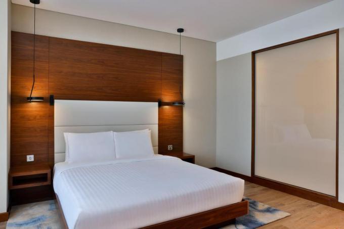 Moderno di lusso della mobilia cinque stelle della camera da letto della mobilia dell'hotel 0