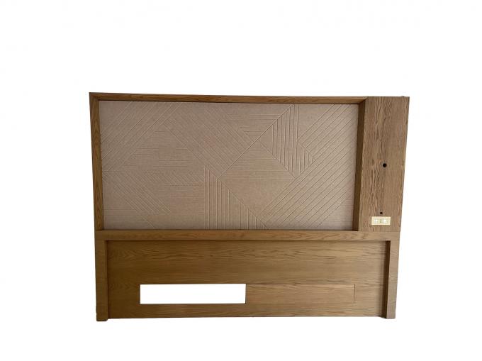 Mobilia indipendente moderna di legno solida della camera da letto con la spugna insonorizzata 1