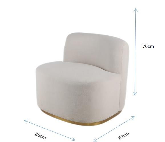 Salone comodo della sedia di svago domestico della mobilia singolo per il salone 0