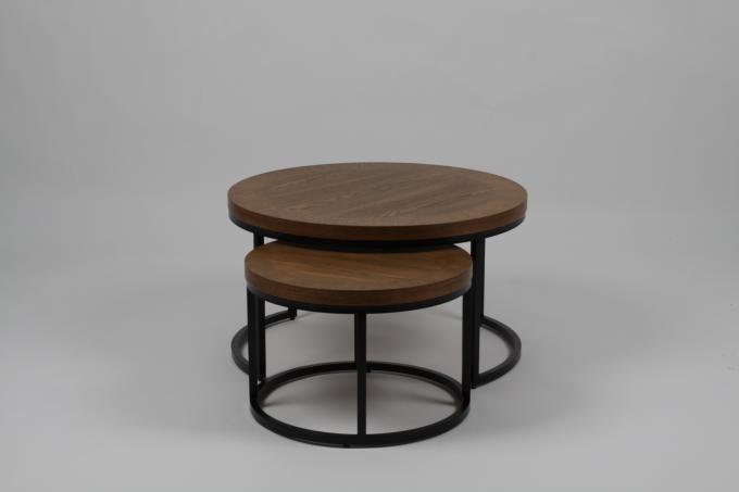 Tabella di Antivari del caffè della sbarra di ferro retro e diametro 80X45 di combinazione della sedia 0