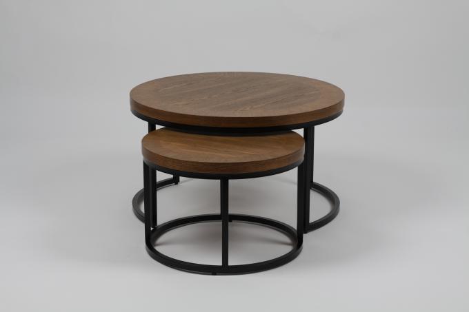 Tabella di Antivari del caffè della sbarra di ferro retro e diametro 80X45 di combinazione della sedia 1