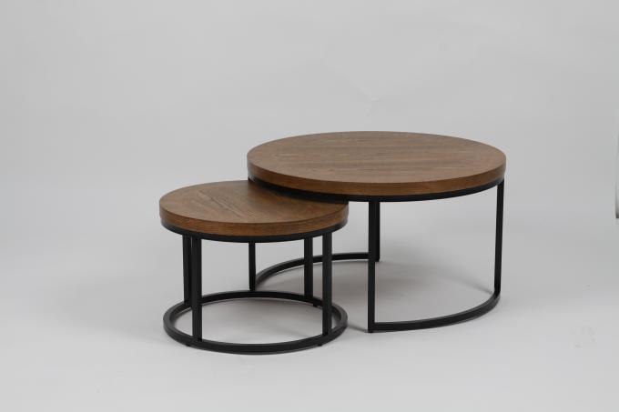 Tabella di Antivari del caffè della sbarra di ferro retro e diametro 80X45 di combinazione della sedia 3
