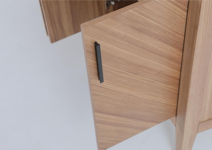 Cornice in legno massello Console Tavolo Corridoio Tavolo laterale Piccolo 3