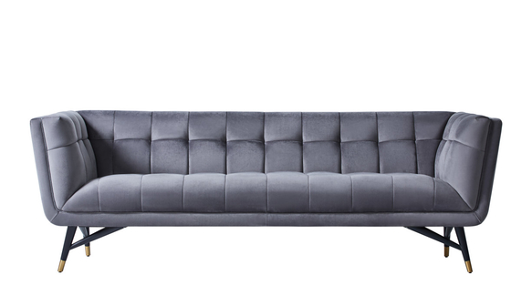 comprare Salone di legno solido Sofa With Synthetic Leather della struttura fabbricazione online