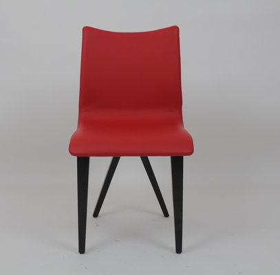 comprare Metallo pranzante di cuoio della sedia del ristorante nordico della tappezzeria di Lxury rosso fabbricazione online