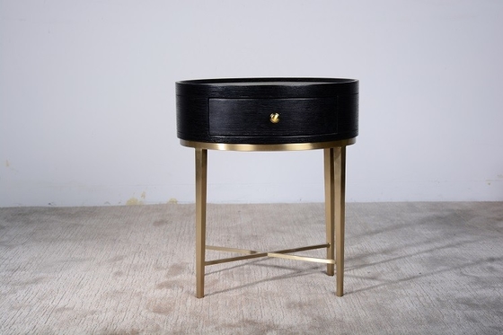 comprare Struttura di legno generosa semplice del metallo del comodino contemporaneo caldo fabbricazione online