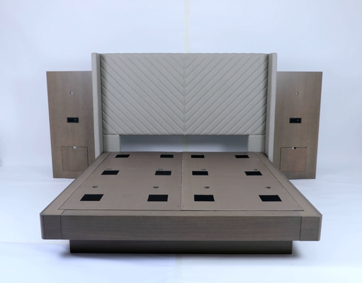 comprare Progettazione di lusso solida su ordine degli insiemi di camera da letto della mobilia dell'hotel di legno di quercia fabbricazione online