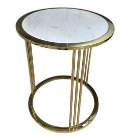 comprare Decorazione di vetro dell'oro/d'ottone salone del tavolino da salotto per la camera da letto dell'hotel fabbricazione online