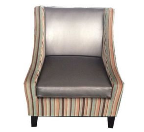 comprare Singola sedia dell'interno, colore scuro uno Seater Sofa Chair dello strato del tessuto fabbricazione online