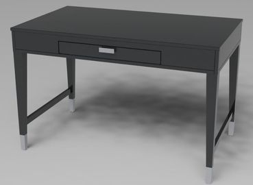 comprare Cassetto con le gambe di legno solide, bordo dello scrittorio di scrittura dell'hotel di rivestimento dell'unità di elaborazione 1 del MDF fabbricazione online