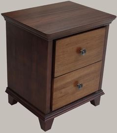 comprare Comodini antichi dell'hotel di stile con 2 cassetti, bordo di legno solido fabbricazione online