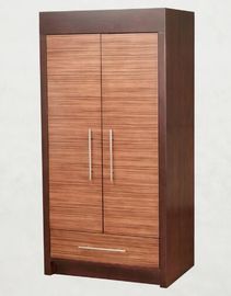 comprare Gabinetto di legno di stoccaggio del guardaroba di due porte con i cassetti per la camera da letto dell'hotel fabbricazione online