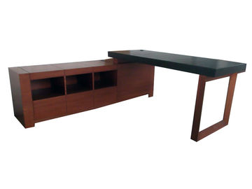 comprare Scrivania a forma di L con i cassetti dello scorrevole/Cherry Wood Desk montato fabbricazione online