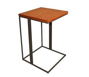 comprare Tavolino da salotto del salone di rivestimento del cappotto della polvere nera con la struttura di acciaio inossidabile fabbricazione online