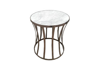 comprare Il lato di base metallica del salone dell'oro presenta per la mobilia dell'hotel, tavolino da salotto moderno fabbricazione online