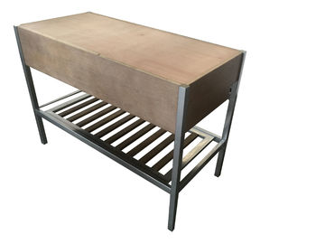 comprare Governi moderni di vanità del bagno di alta lucentezza con il legno di quercia, Eco amichevole fabbricazione online