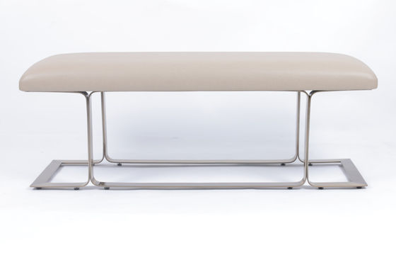 comprare Modern Bedroom Room Ottoman Bench Metallizzato Per Hilton Hotel fabbricazione online