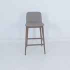 High Density Sponge Wrapped Upholstered Bar Stool Chair For Apartment