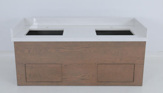 comprare Hotel Commerciale Banchetto in Veneer di Quercia con Consola in Legno fabbricazione online