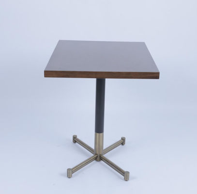 comprare Tavolo da caffè da letto in legno con base in acciaio inossidabile fabbricazione online