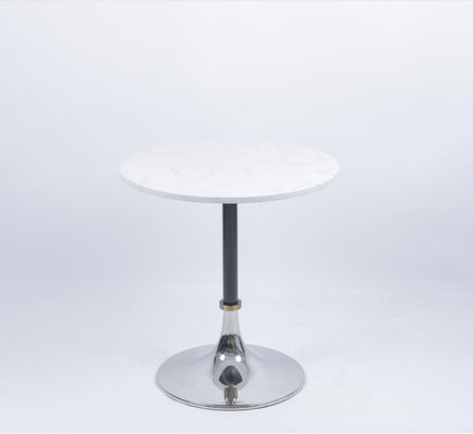 comprare Tavolo da caffè da letto di lusso in acciaio inossidabile base moderna fabbricazione online