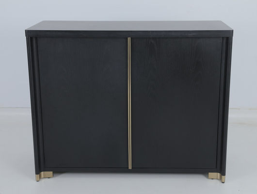 No Folded Black Modern Credenza Per Hotel 3-5 Stelle