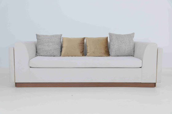 comprare Divano per soggiorno in legno imbottito su misura Luxury moderno fabbricazione online