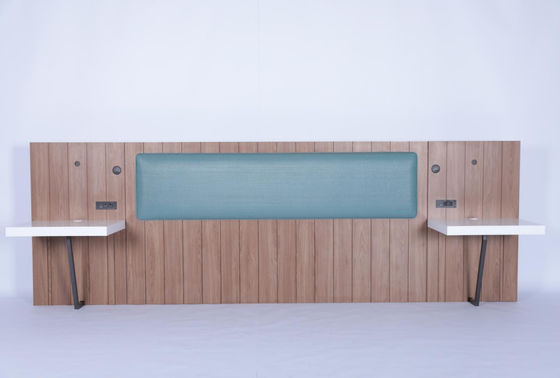 comprare Moderno Hotel Simple Massello Legno Re Testa Con Due Mensole Da Notte fabbricazione online