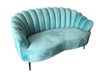 comprare Il tessuto del velluto di Bule ha trapuntato la stanza moderna di Chesterfield Sofa For Big Lots Living fabbricazione online