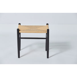 comprare Banco naturale popolare dell'ottomano della camera da letto di tessitura del rattan con le sedie di legno solide fabbricazione online