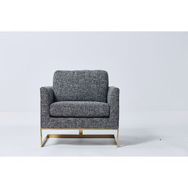 comprare Strati moderni del salone di stile, tessuto materiale di tela naturale Grey Couches fabbricazione online