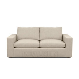 comprare Sofà di cuoio genuino di legno 3 Seater di Chesterfield di stile classico con i cuscini fabbricazione online