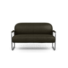 comprare Sofà di cuoio del salone di Chesterfield, Recliner Sofa With Stainless Steel fabbricazione online