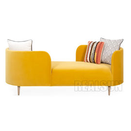 comprare Oslo Chaisesolid tessuto solido e giallo di Sofa Home Wood Furniture With di colore del velluto fabbricazione online