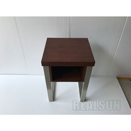comprare La melammina di lusso dei comodini dell'hotel della mobilia ha laminato il lato mobile dell'estremità dell'impiallacciatura fabbricazione online