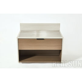 comprare Comodino di legno solido di Hampton Inn Hotel HPL con il cassetto e gli scorrevoli vicini molli del cassetto fabbricazione online