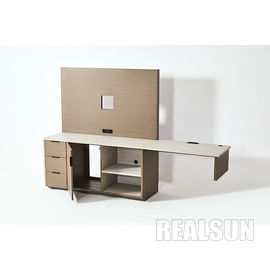 comprare La Tabella di console di HPL migliora la mobilia della camera da letto dell'albergo di lusso dell'unità con gli sbocchi ed il Usb laminati fabbricazione online