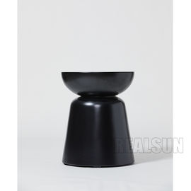 comprare Tavolino da salotto moderno della pietra del marmo di forma, Tabella laterale di pietra nel colore nero per la sala riunioni del salone o dell'hotel fabbricazione online
