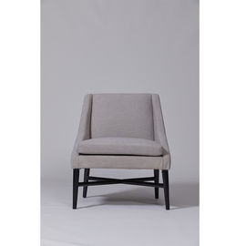 comprare Il salone di modo si corica la base rivestita del nero leggero di Grey Upholstered Single Sofa With fabbricazione online