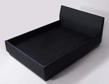comprare Il vinile nero completamente ha ricoperto re Size Hotel Bedroom per inserire con la base laminata nera fabbricazione online