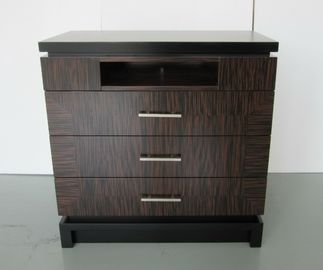 comprare Impiallacciatura di lusso di legno dell'ebano di progettazione dell'apprettatrice moderna del cassetto dell'hotel 3 di Jw Marriott fabbricazione online