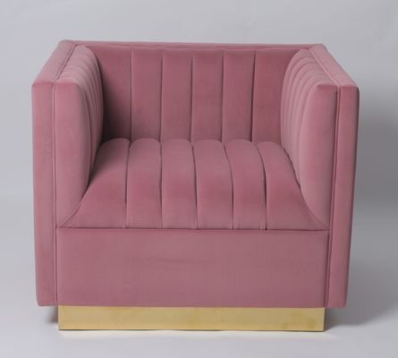 comprare Tessuto su ordinazione Sofa Living Room Furniture Armchair del velluto di colore fabbricazione online
