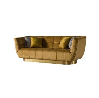 comprare Sofà comodo del salone della base dell'oro di W 210cm fabbricazione online