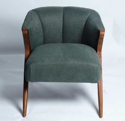 comprare Gambe stile americane di Sofa Chair With Solid Wood della poltrona della tessitura fabbricazione online