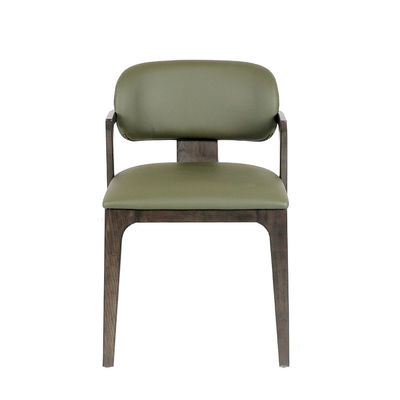 comprare Struttura di legno di cuoio sintetica moderna del PVC che pranza le sedie H78cm fabbricazione online