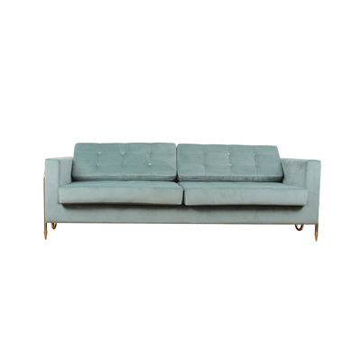 comprare Strati Sofa For Living Room moderno di lusso W 85cm del velluto della tappezzeria del tessuto fabbricazione online