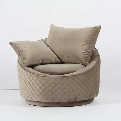 comprare Metà del secolo Sofa Set Gray Leather Materials moderno ISO9000 fabbricazione online