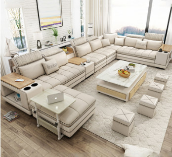 comprare Salone Sofa MultiFunctional di Seater del tessuto 7 di Sectionals fabbricazione online
