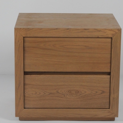 comprare Colore su misura mobilia solida moderna della camera da letto dell'albergo di lusso di comodino della quercia fabbricazione online